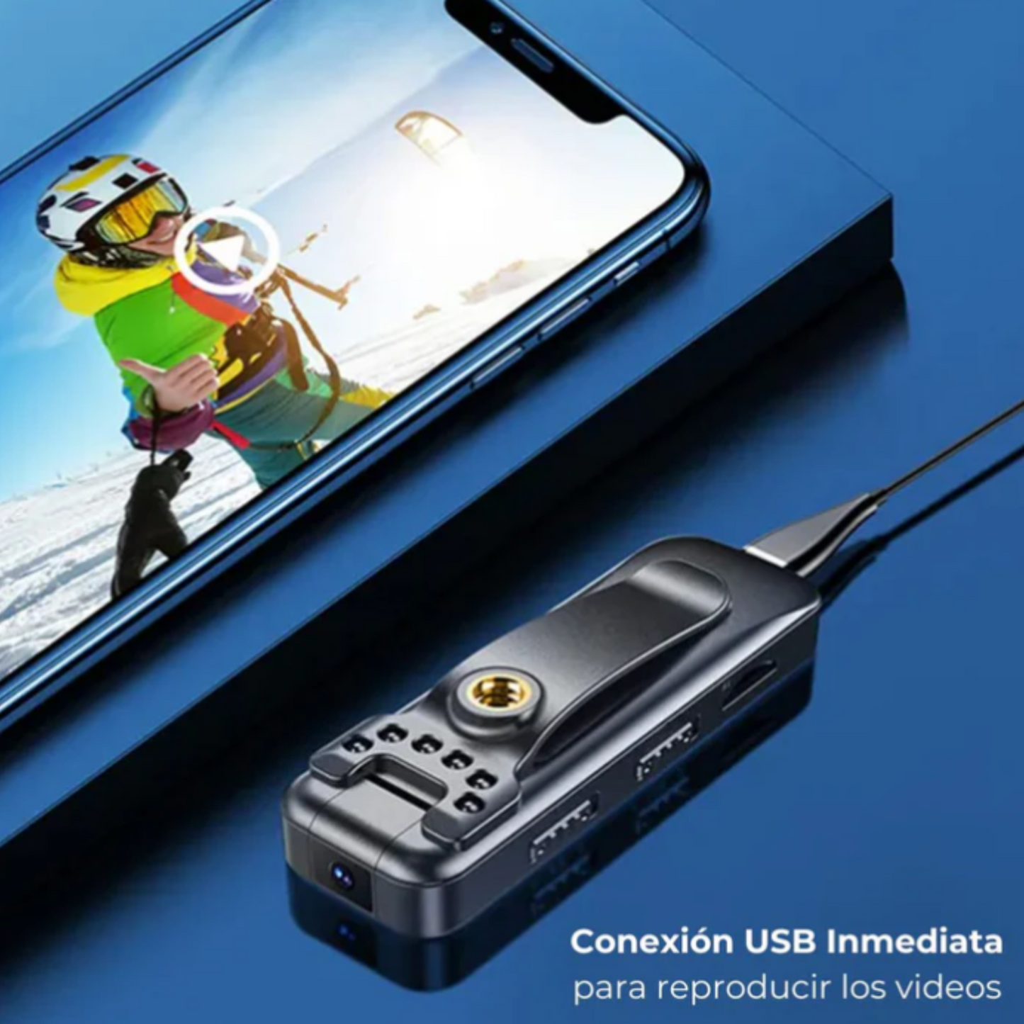 Videocámara Corporal 4K Ultra HD - GoLive